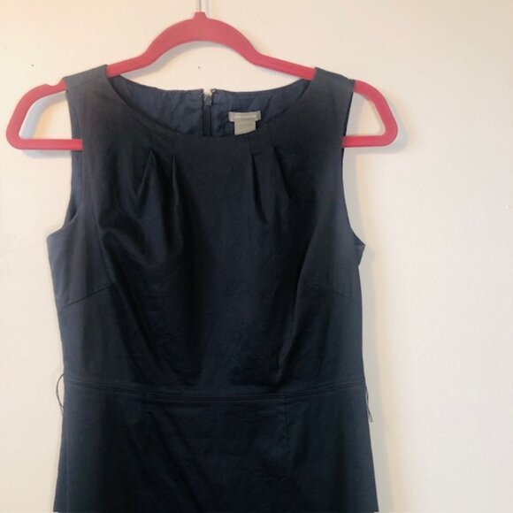 Ann Taylor Blue Business Dress Size 0, Seasonless Sheath, Knee Length, S… - Picture 2 of 6